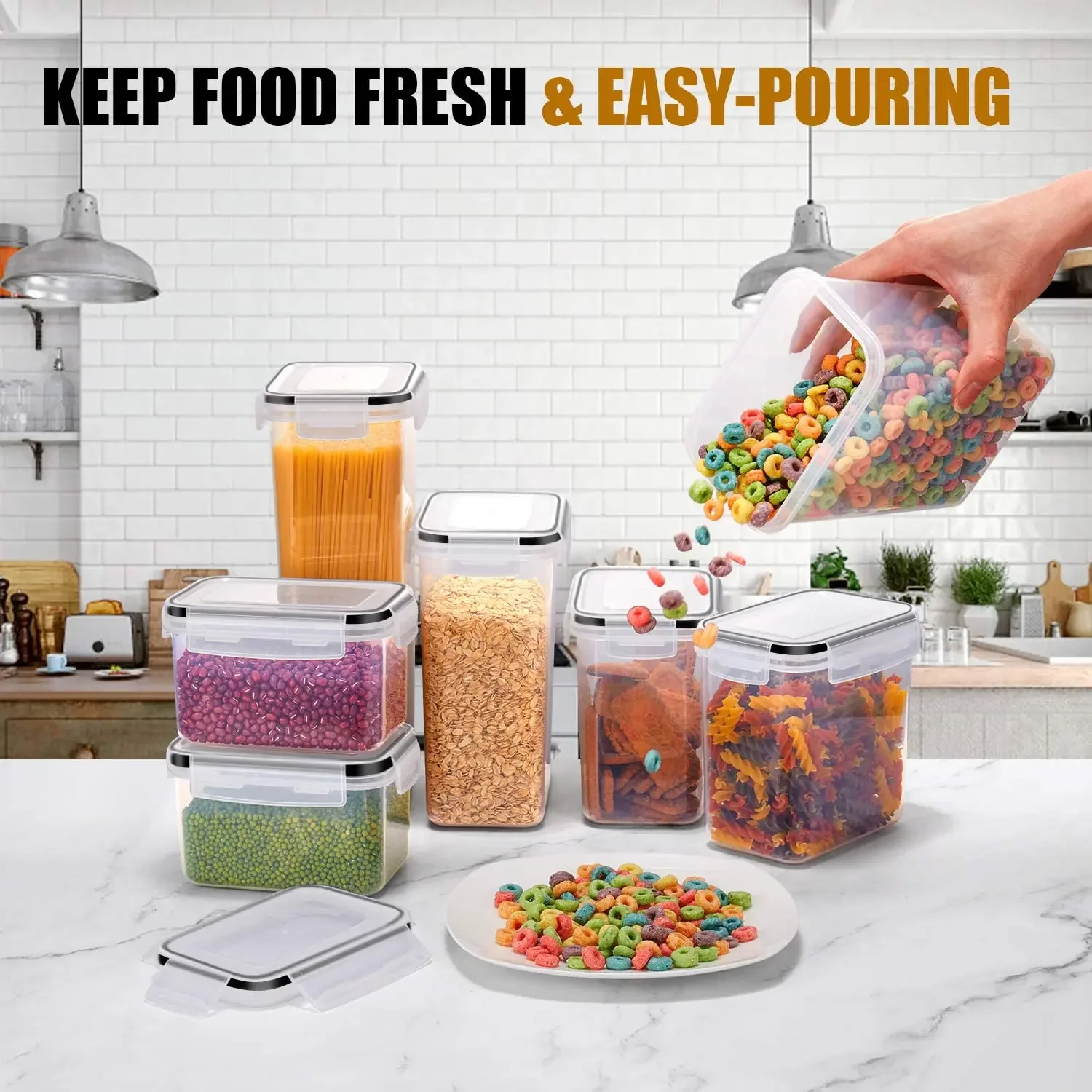 Coffee Tea Sugar Container Set - Conjunto de organizador de cozinha e