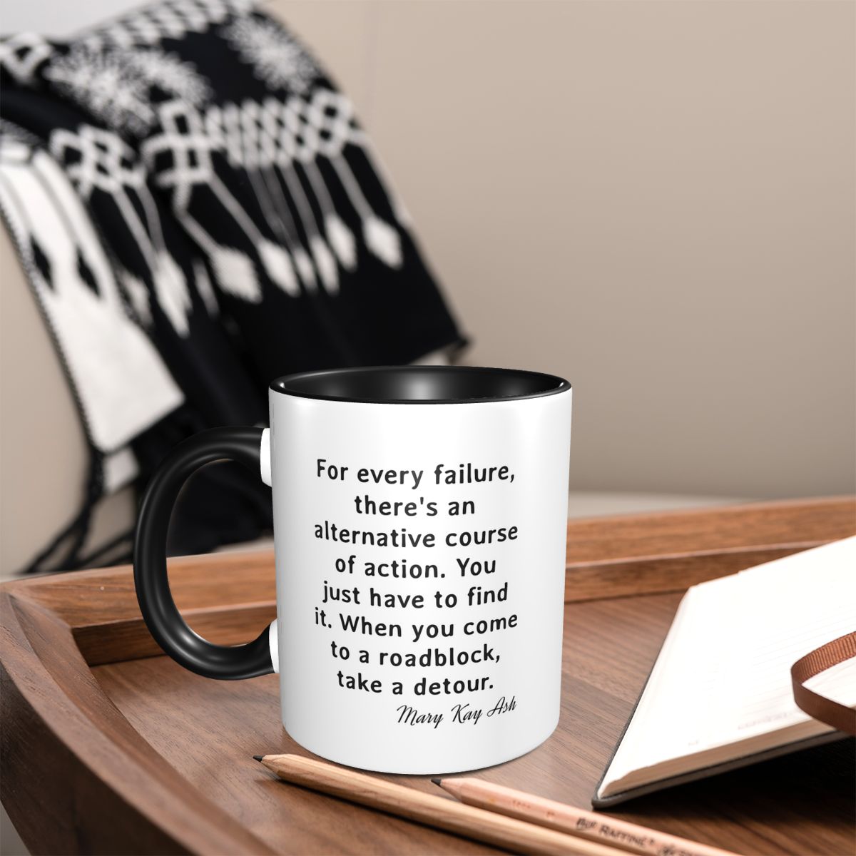 Alternative To Coffee And Tea - Caneca de Cerâmica Mary Kay: Para