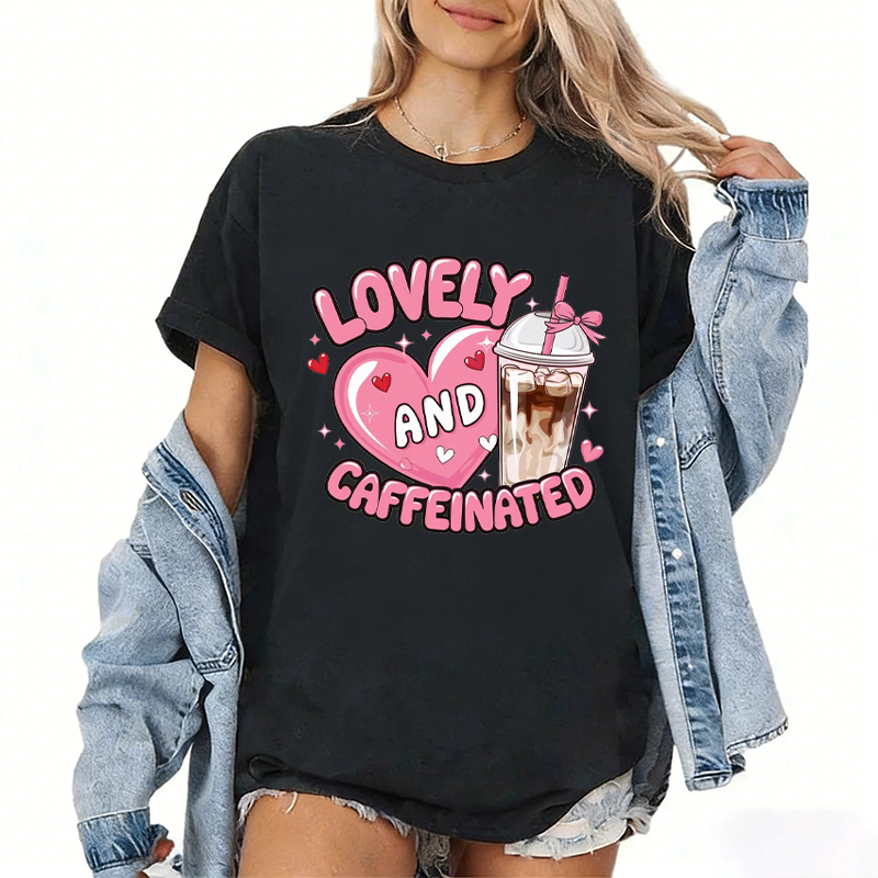 Coffee Tea Knits - Camiseta Engraçada de Café e Chá