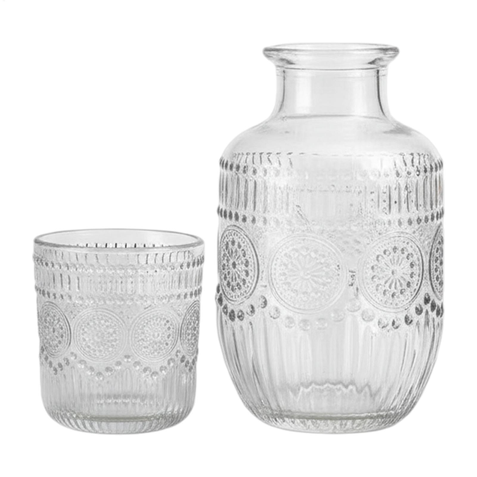Coffee Tea Sugar Canister Set - Jarra de vidro de 550ml com