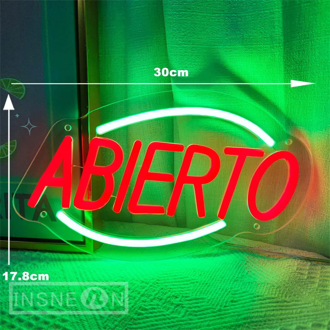 Coffee Tea Neon Sign - Sinal LED de néon espanhol para