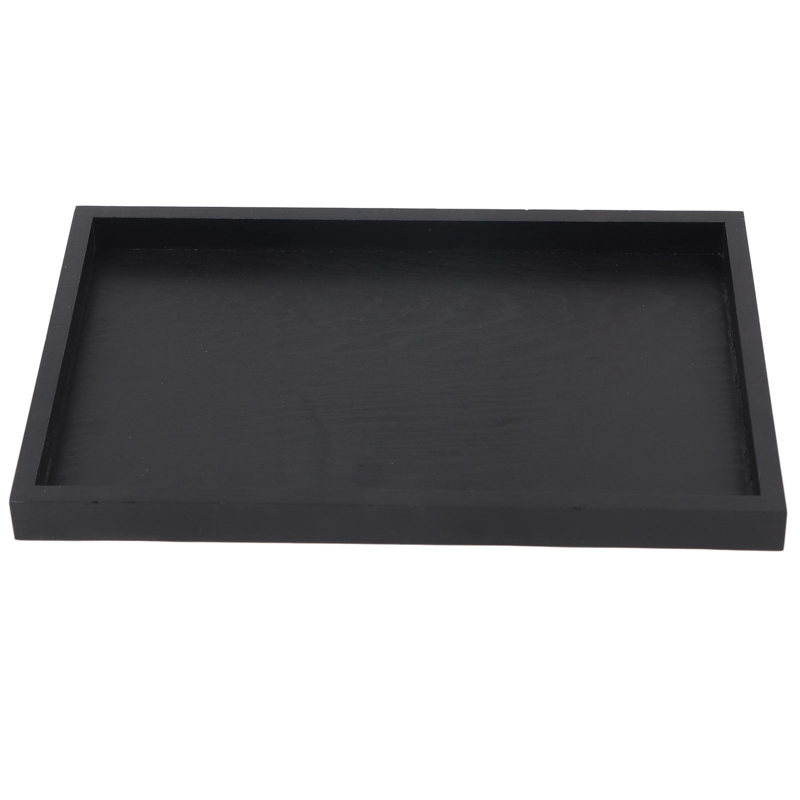 Coffee Tea Stand - Rectangle Shape Wood Serving Bandeja, Prato