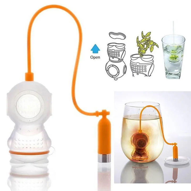 Coffee Tea Infuser - Infusor de chá para mergulhador, vazamento