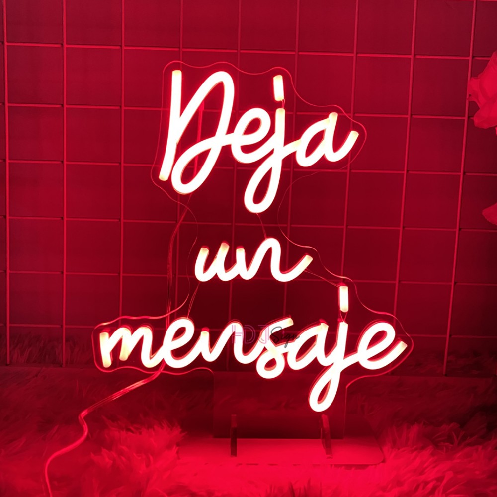 Coffee Tea Neon Sign - Deja un mensaje neon led sinal