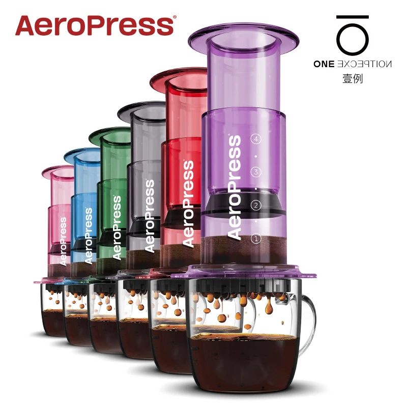 Aeropress Coffee Maker - Aeropress transparente mão cerveja cafeteira ao