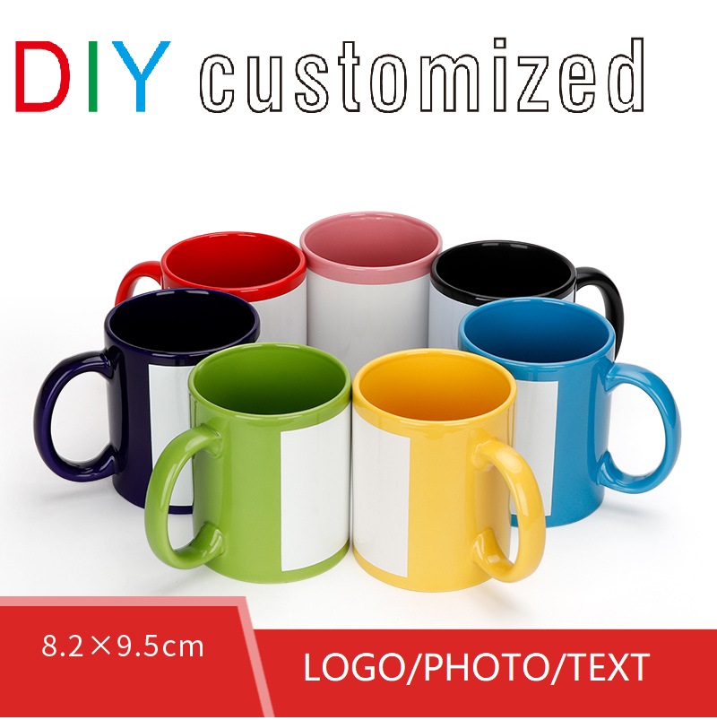 Copo preto diy logotipo cerâmi - Coffee Tea Picture avaliação e preço