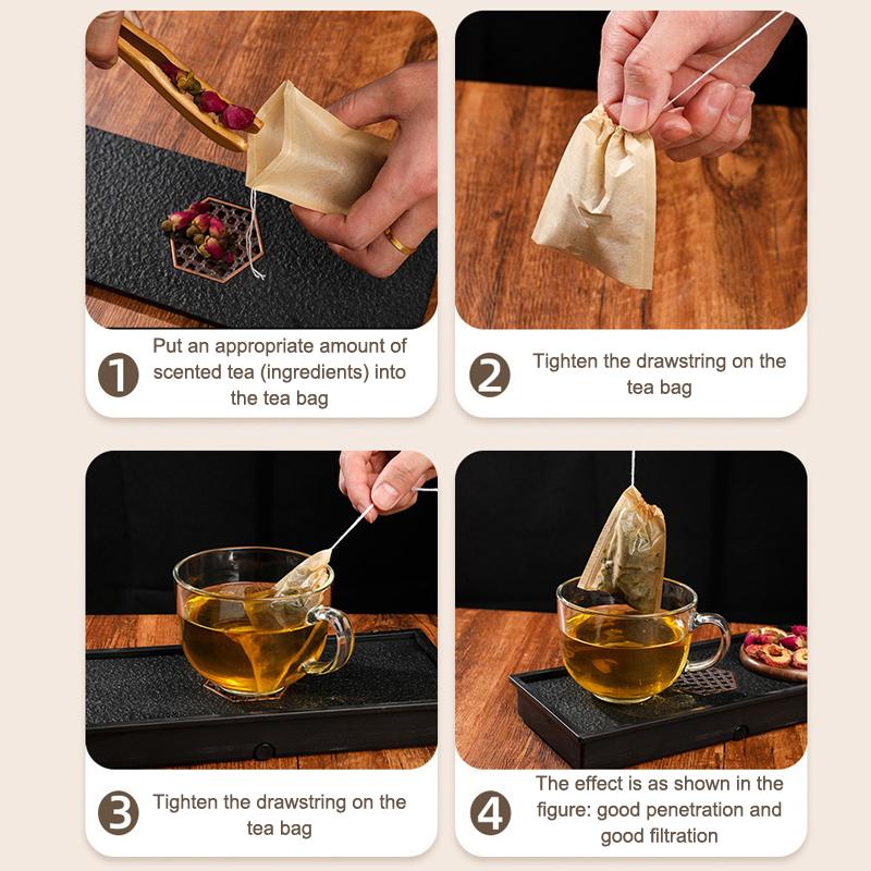 Sachês de Chá de Papel de Celu - Coffee Tea Infuser avaliação e preço