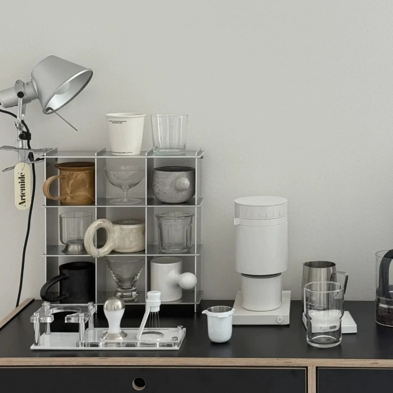 Prateleira Minimalista de Alum - Coffee Tea Stand avaliação e preço