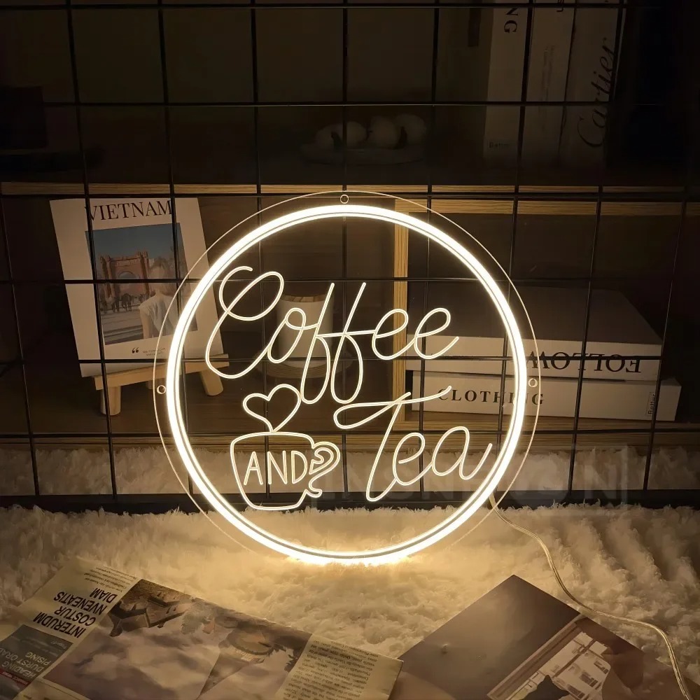 Letreiro Neon LED para Café, A - Coffee Tea Neon Sign avaliação e preço