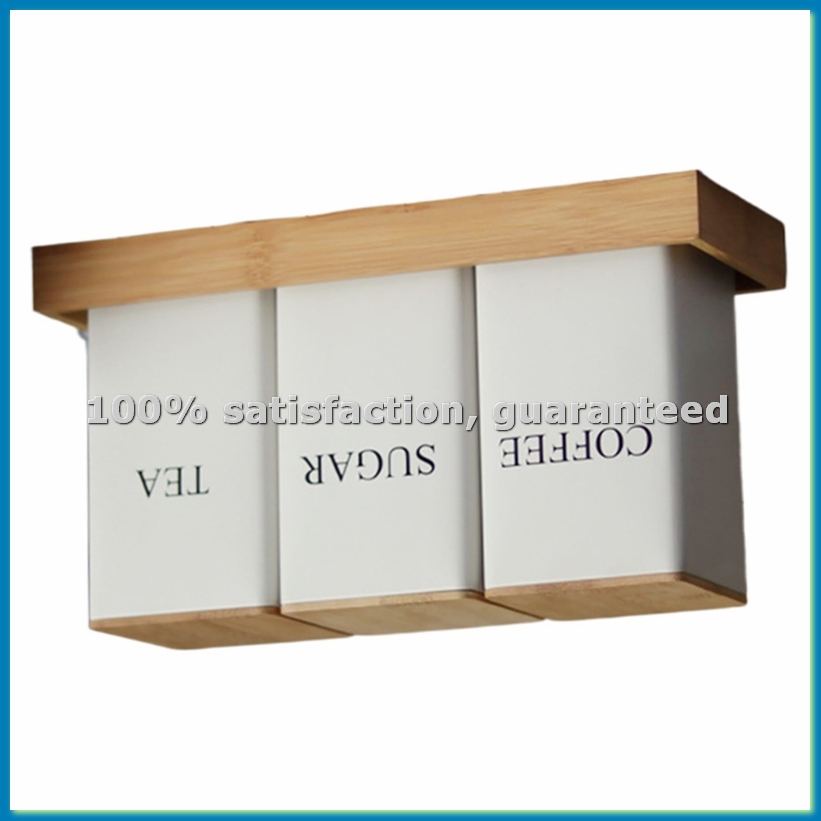 Conjunto de 3 Peças: Potes de  - Coffee Tea Sugar Canister Set avaliação e preço