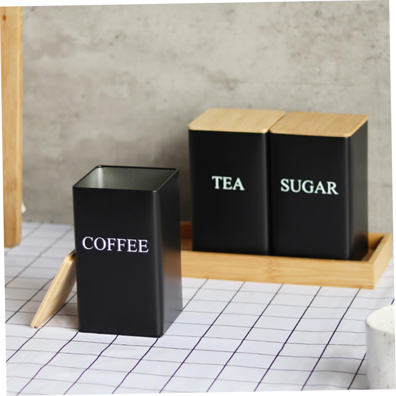 Conjunto de 3 Peças: Potes de  - Coffee Tea Sugar Canister Set avaliação e preço