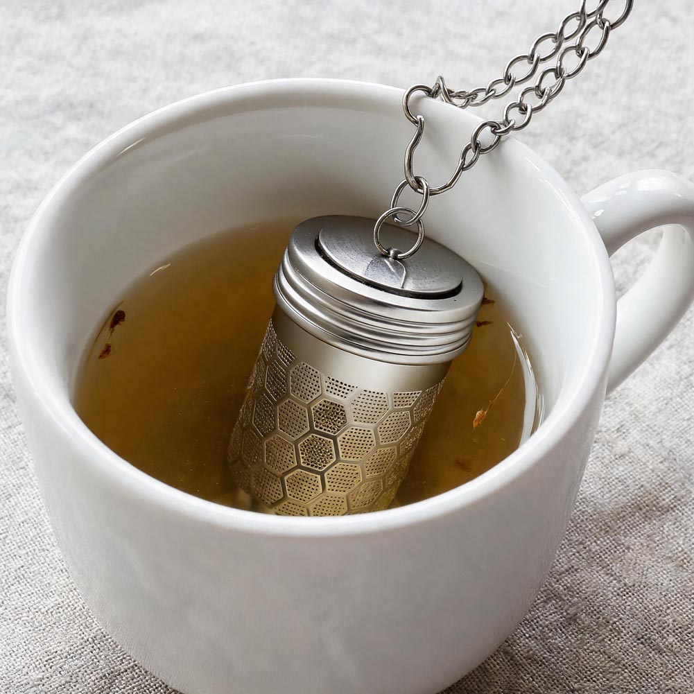 Filtro de chá de aço inoxidáve - Coffee Tea Infuser avaliação e preço