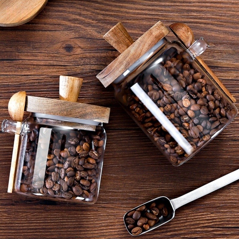 Conjunto de 3 potes de vidro A - Coffee Tea Sugar Canister Set avaliação e preço
