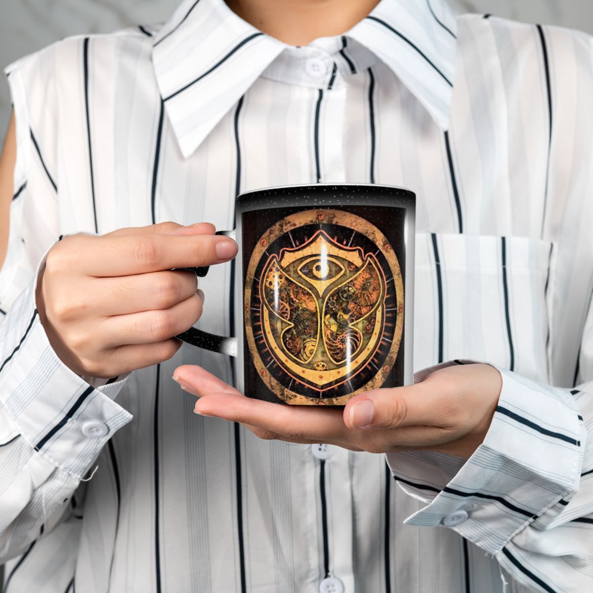 Caneca Engraçada de Cerâmica d - Coffee Tea Festival avaliação e preço