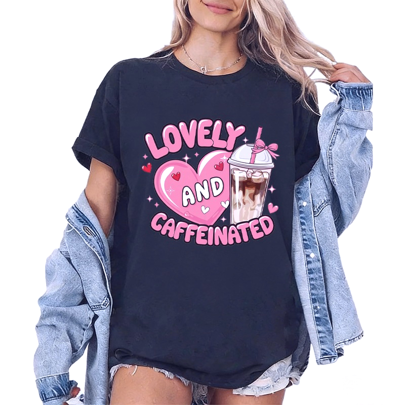 Camiseta Engraçada de Café e C - Coffee Tea Knits avaliação e preço