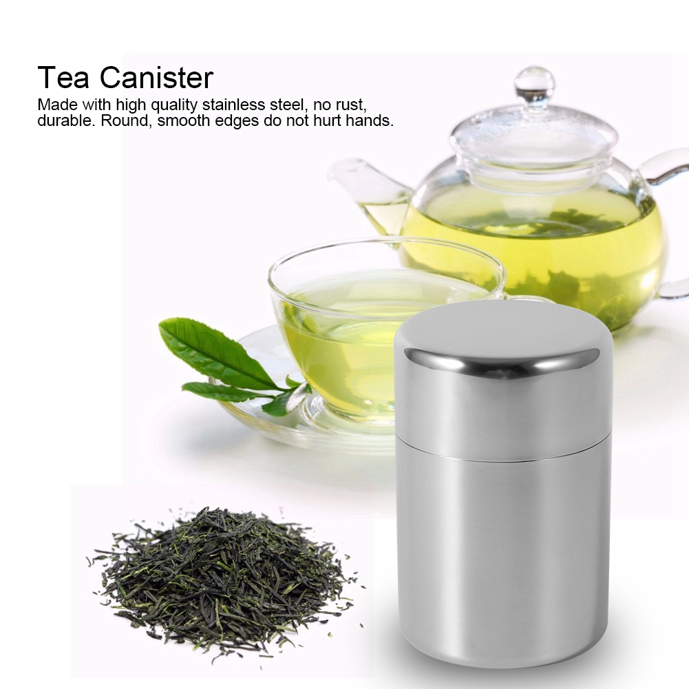 Vasilha De Folha De Chá De Aço - Coffee Tea Sugar Canister Set avaliação e preço