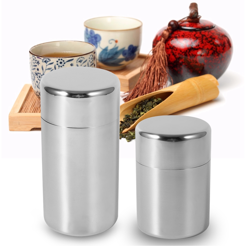 Vasilha De Folha De Chá De Aço - Coffee Tea Sugar Canister Set avaliação e preço