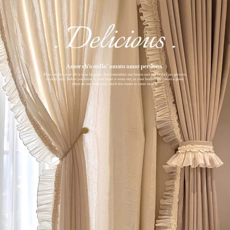 Cortinas de Renda Luxuosas Per - Coffee Tea Knits avaliação e preço