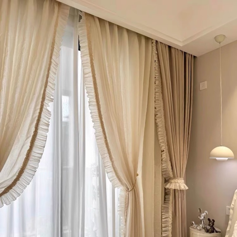 Cortinas de Renda Luxuosas Per - Coffee Tea Knits avaliação e preço