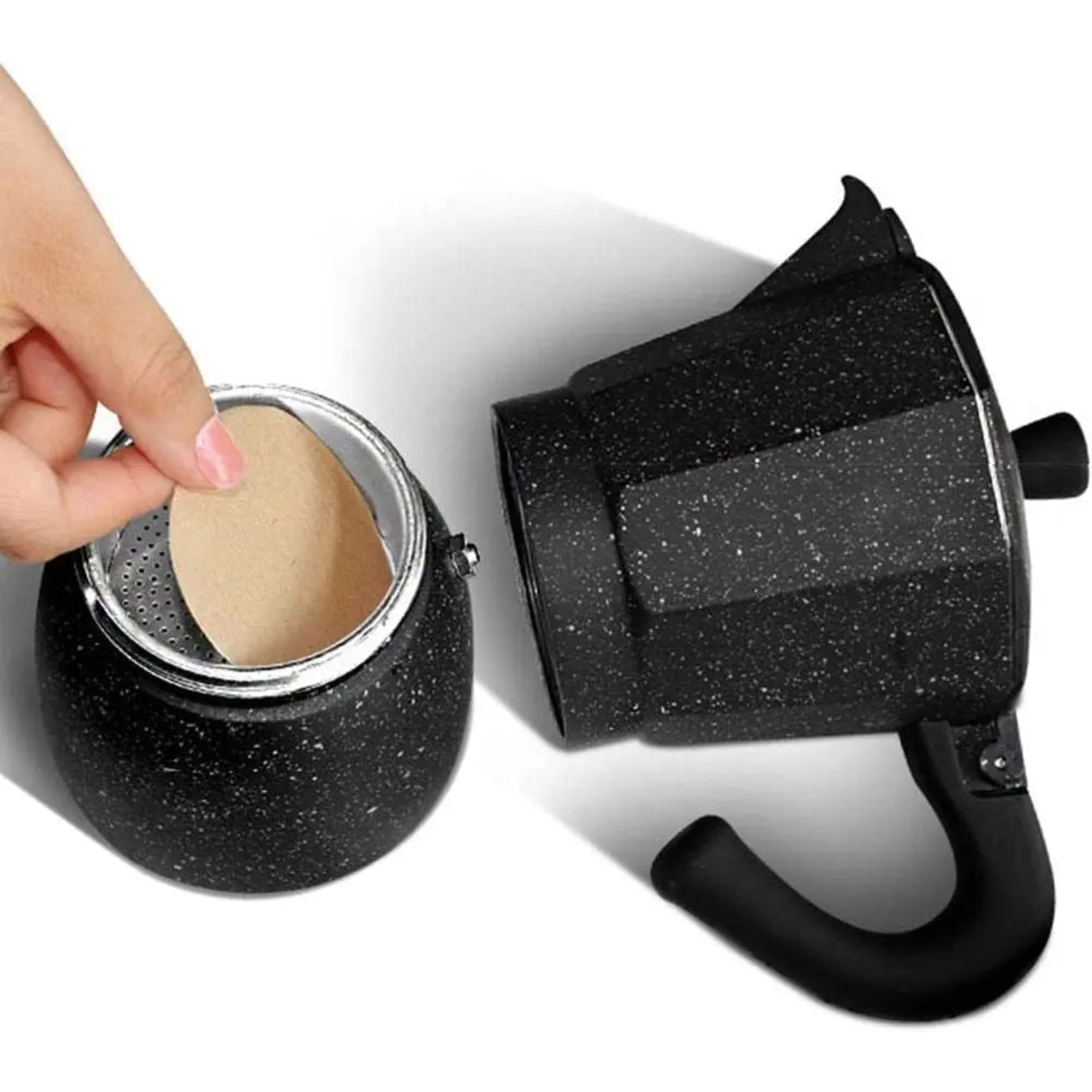 60mm 100 Peças Filtros de Pape - Aeropress Coffee Maker avaliação e preço