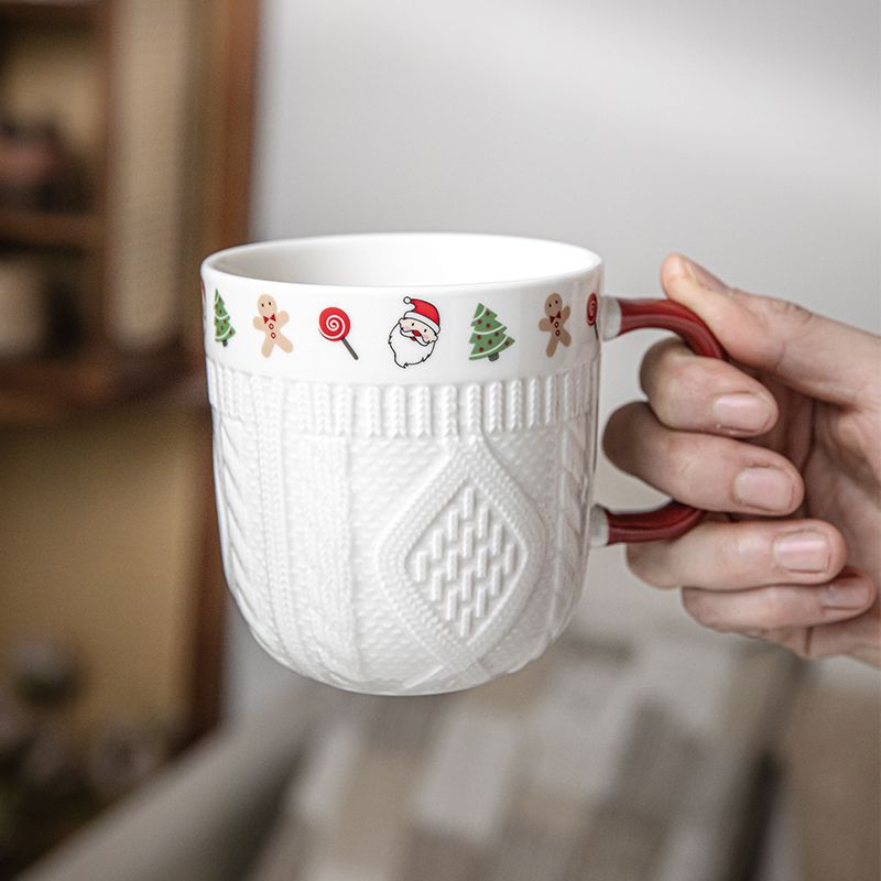 Caneca de cerâmica de suéter d - Coffee Tea Festival avaliação e preço