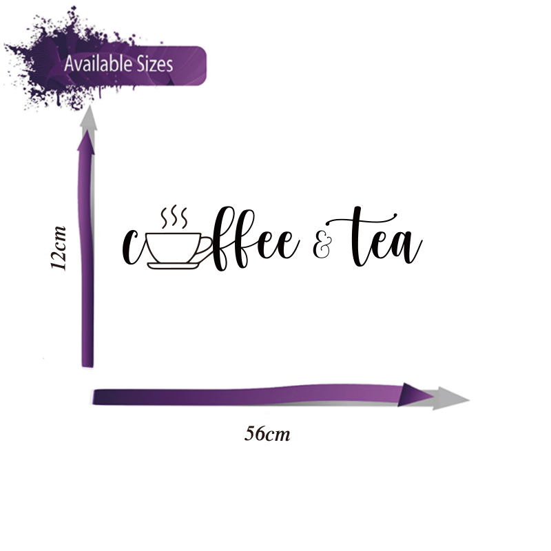 Café e Chá Caneca Vinil Adesiv - Coffee Tea Festival avaliação e preço