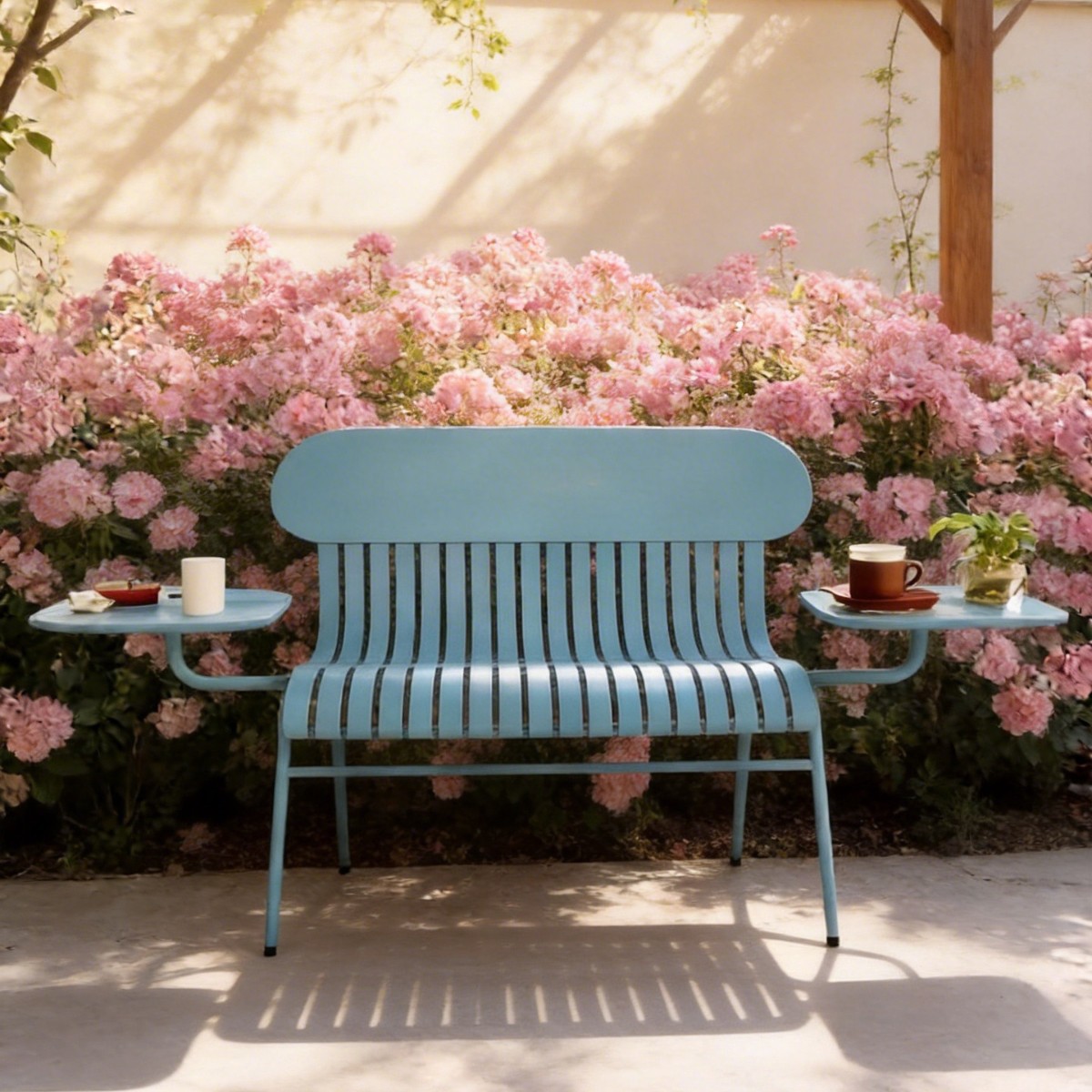 Cadeira Dupla HYS para Exterio - Coffee Tea For Garden avaliação e preço