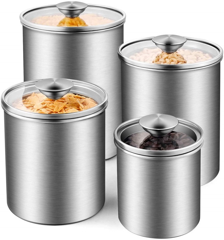 Recipientes de armazenamento d - Coffee Tea Sugar Canister Set avaliação e preço