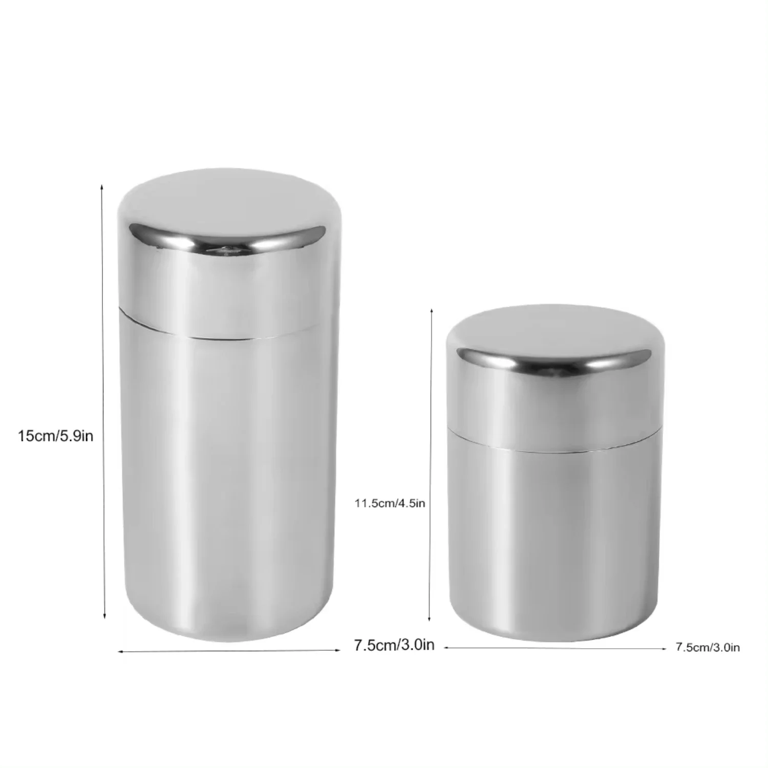 Latas de folhas de chá de aço  - Coffee Tea Sugar Canister Set avaliação e preço