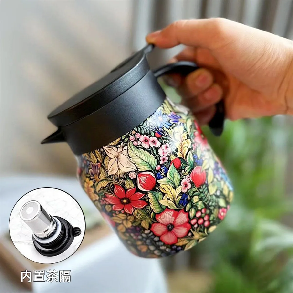 Jarra Térmica de Aço Inoxidáve - Coffee Tea Infuser avaliação e preço