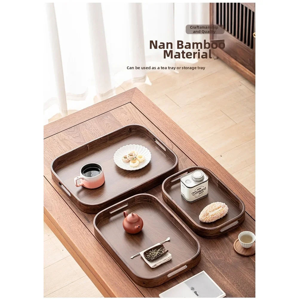 Bandeja de chá de madeira com  - Coffee Tea Stand avaliação e preço