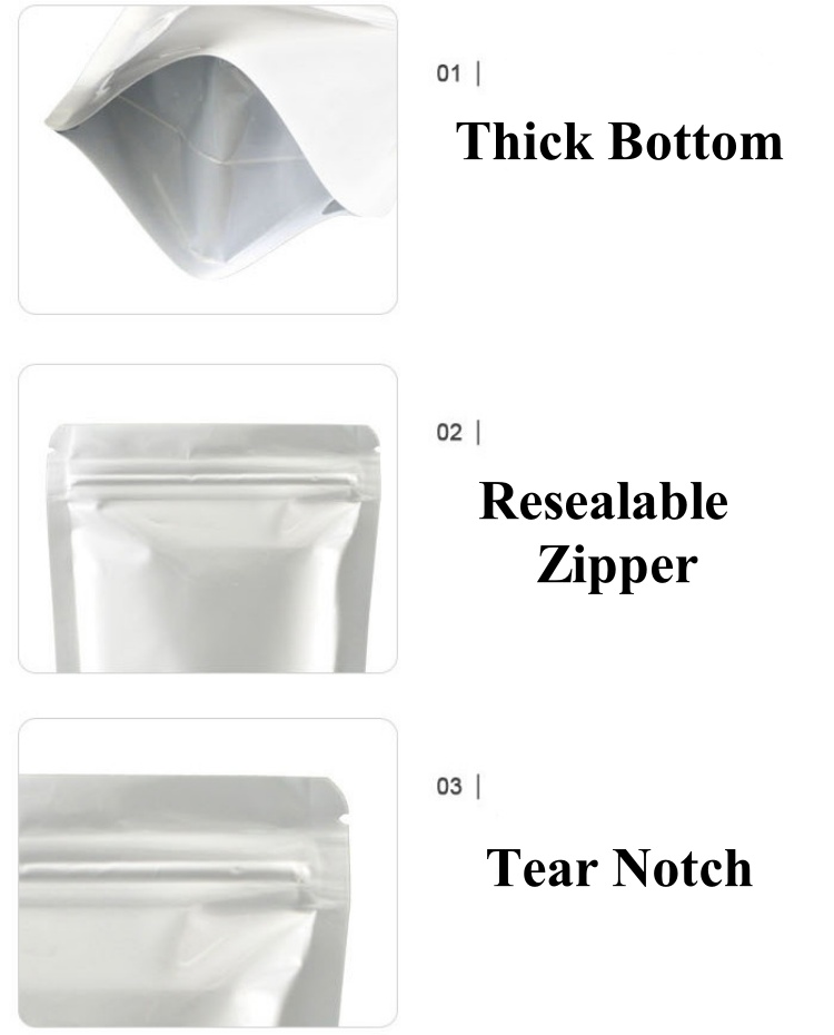 100 Sacos Ziplock de Alumínio  - Coffee Tea Stand avaliação e preço