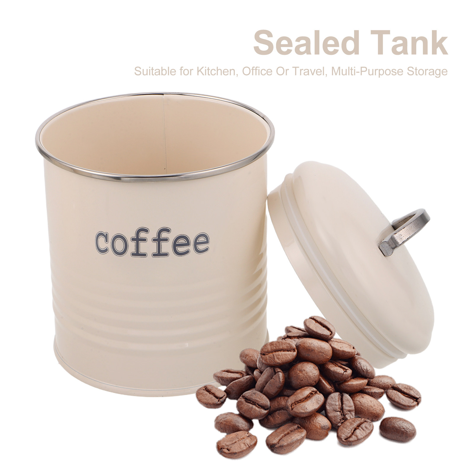 Conjunto de 3 Recipientes Herm - Coffee Tea Sugar Canister Set avaliação e preço