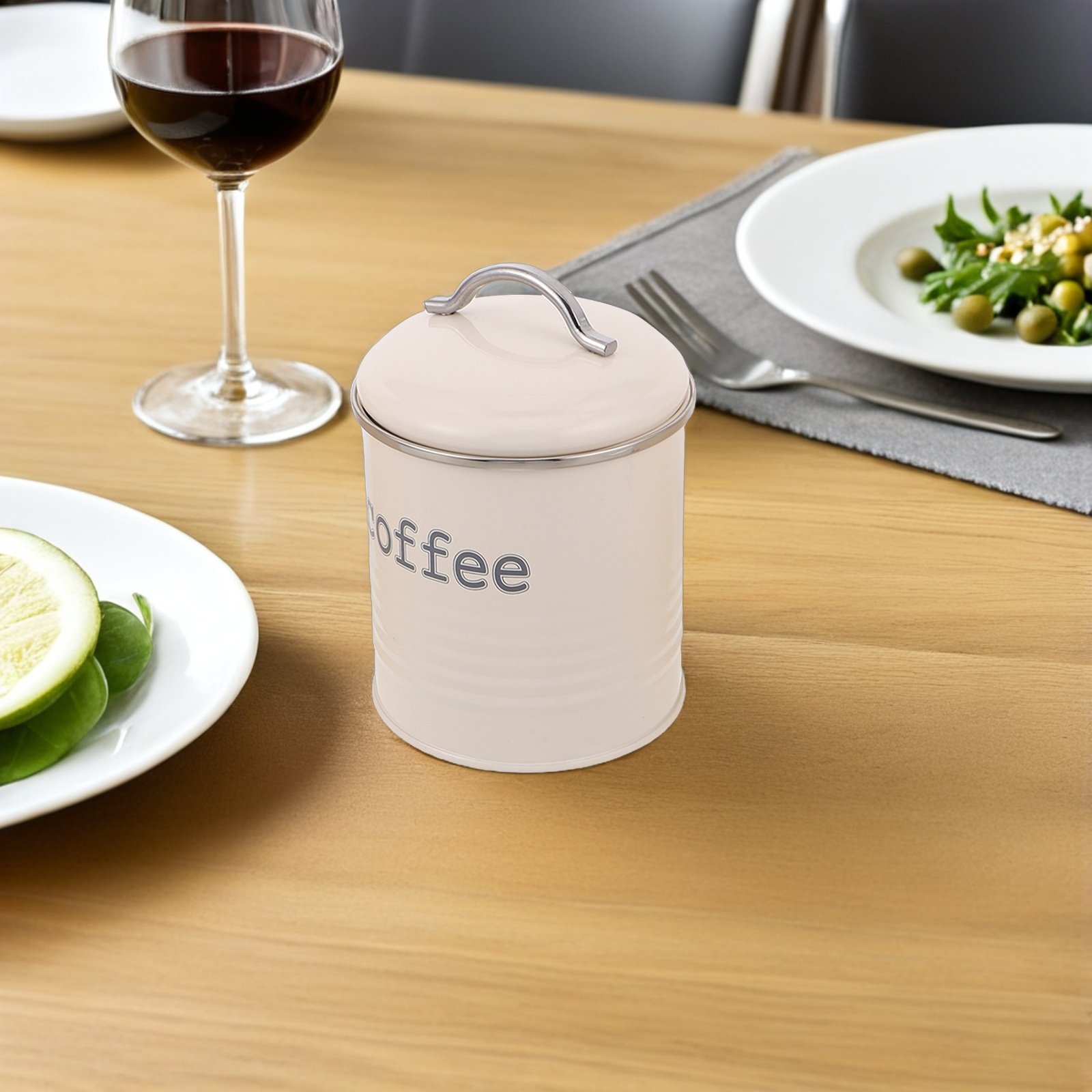 Conjunto de 3 Recipientes Herm - Coffee Tea Sugar Canister Set avaliação e preço