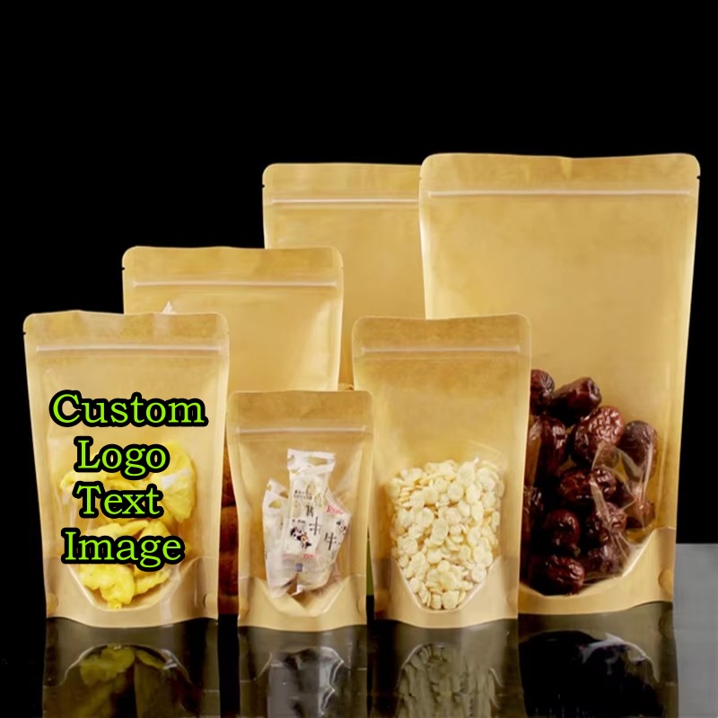100PCS Sacos de Papel Kraft Tr - Coffee Tea Stand avaliação e preço