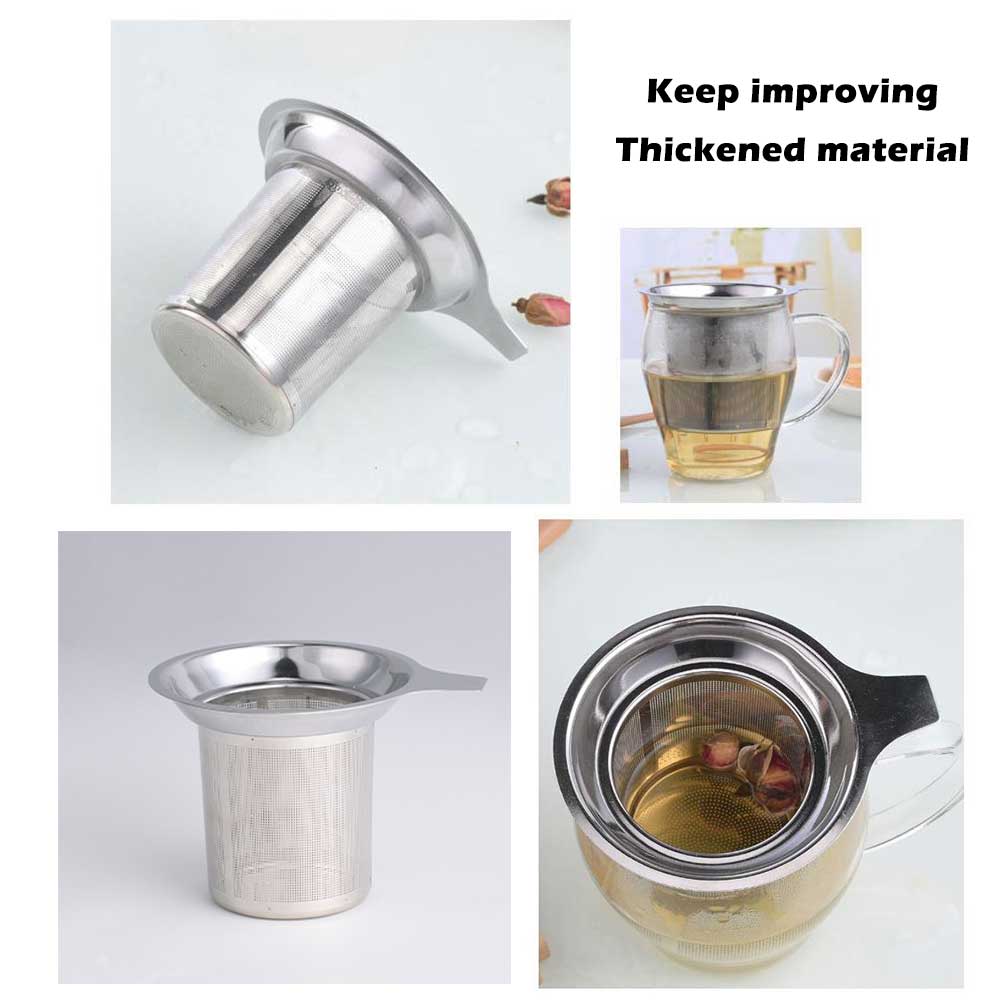 Single Handle Tea Infuser, aço - Coffee Tea Infuser avaliação e preço