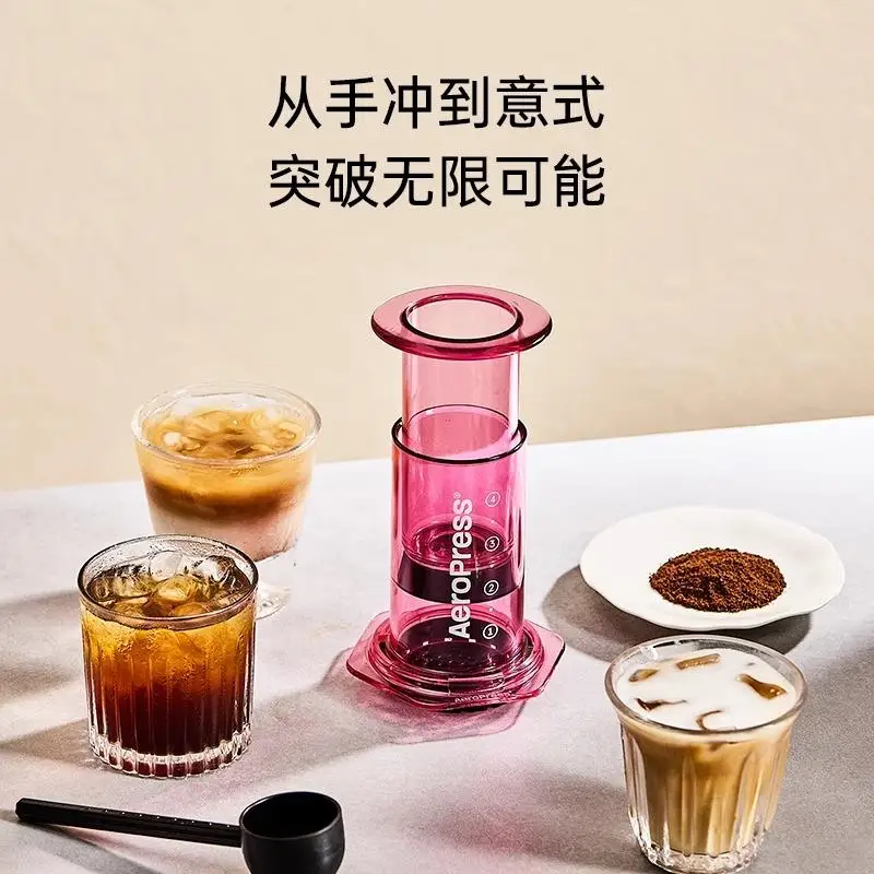 Aeropress transparente mão cer - Aeropress Coffee Maker avaliação e preço